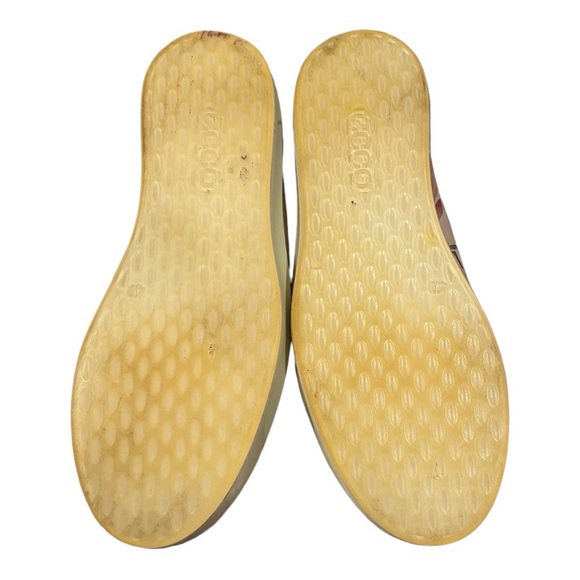 Ecco Soft 8 Floral Rose Dust Pink Sneaker ❤️ SZ 9 - Picture 5 of 6